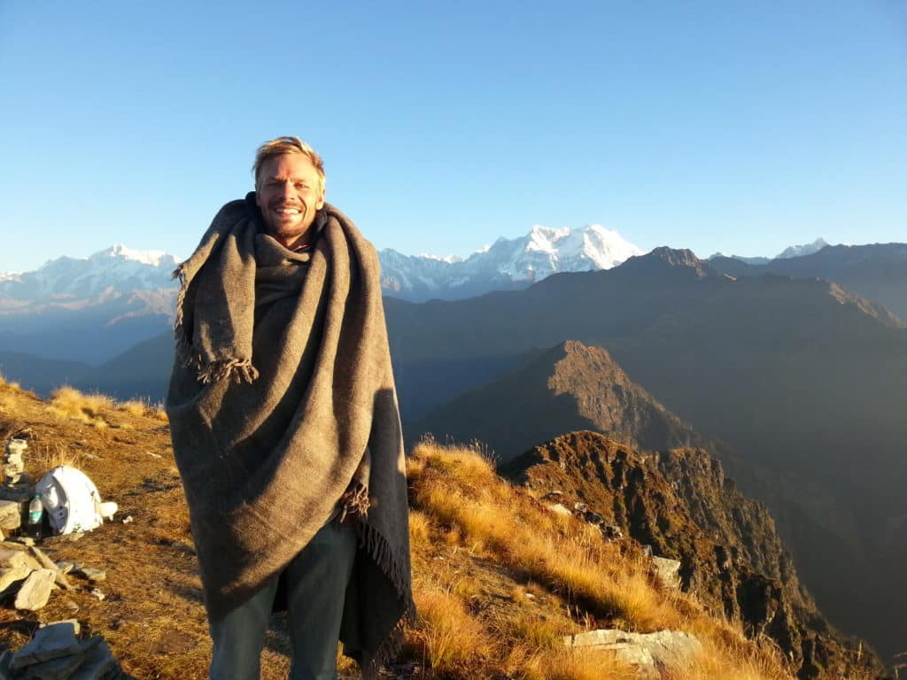 Chandrashila, Sonnenaufgang im Himalaya