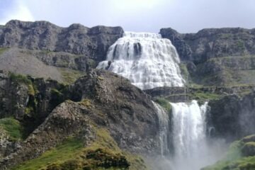 Wasserfall, Dynjandi, Island