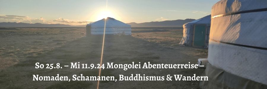 Mongolei Abenteuerreise – Nomaden, Schamanen, Buddhismus & Wandern