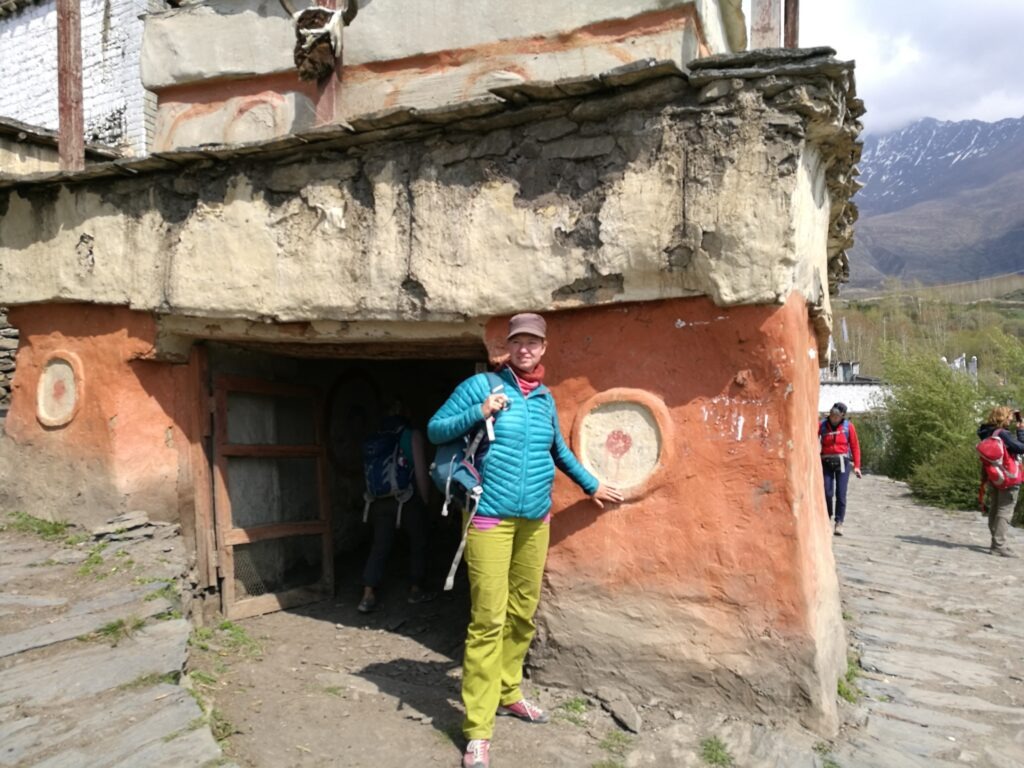 Heidi in Muktinath