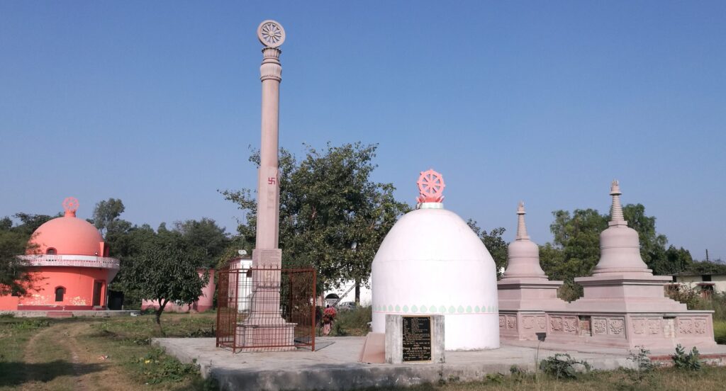 Kushinagar, Ashoka Säule