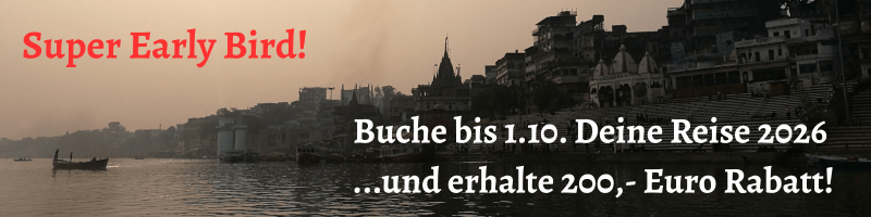 Buche bis 1.10. Deine Reise 2026 .und erhalte 200 Euro Rabatt Reisebericht